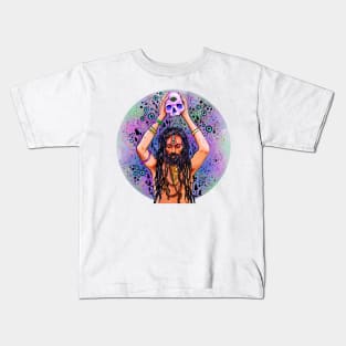 Aghori ( Third eye ascetic ) Kids T-Shirt